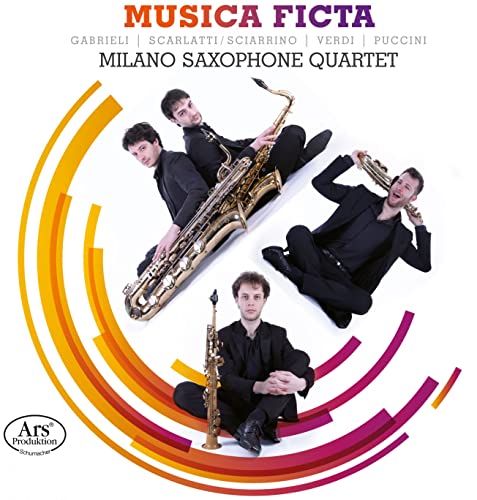 Musica Ficta - Werke für Saxophon Quartett von Ars Produktion (Note 1 Musikvertrieb)