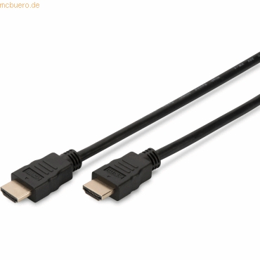 Assmann DIGITUS HDMI Anschlusskabel Typ A St/St 2.0m Ultra HD schwarz von Assmann