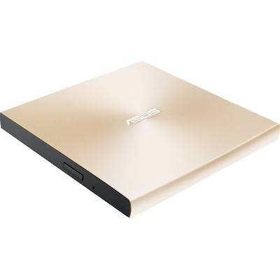 ASUS ZenDrive U9M DVD Ultra Slim Brenner MDisk USB2.0/ Type C gold Mac/PC von Asus