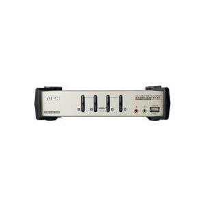 ATEN CS1734B - KVM-/Audio-/USB-Switch - USB - 4 Anschlüsse (CS1734B) von Aten