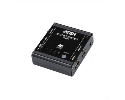 Aten VS381B HDMI Switch mit 3 Ports True 4K Audio- & Video-Adapter von Aten