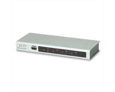 Aten VS481B HDMI Switch mit 4 Ports Ultra HD 4K Audio- & Video-Adapter von Aten