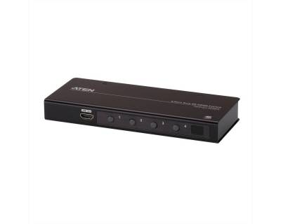 Aten VS481C HDMI Switch mit 4 Ports True 4K Audio- & Video-Adapter von Aten
