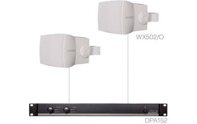 Audac PURRA 52 W Lautsprecher Set ( 2 x WX502 + DPA152) weiß von Audac