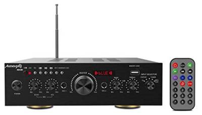 Audibax Miami Amplificador Karaoke Bluetooth 100W + 100W. Mando a distancia von Audibax