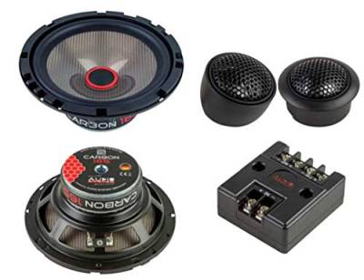 Audio System Carbon 165 Lautsprecher 16,5cm 2-Wege Compo Speaker System - Set von Audio System