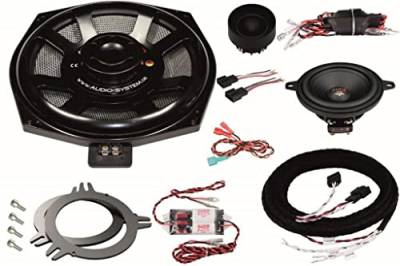 Audio System HXFIT Uni EVO 3 Lautsprecher kompatibel mit BMW E, F und D Modelle Front System von Audio System