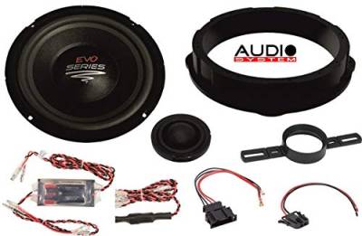 Audio System MFIT VW T5 EVO 2 Lautsprecher kompatibel mit VW T5, TIGUAN 2-Wege Front System von Audio System