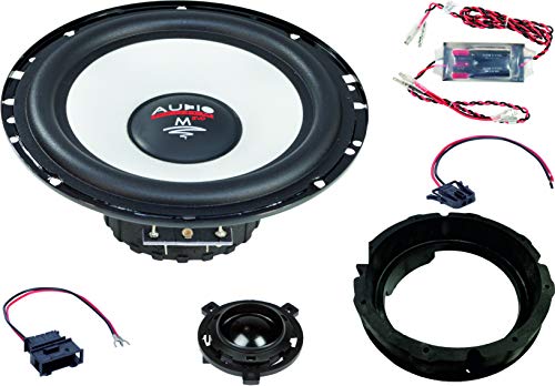 Audio System MFIT kompatibel mit VW Golf 6 EVO 2 Lautsprecher 165 mm 2-Wege Golf 6 Compo System von Audio System