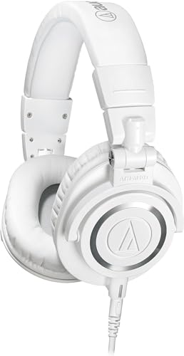 Audio-Technica M50xWH Professioneller Monitorkopfhörer Weiß von Audio-Technica