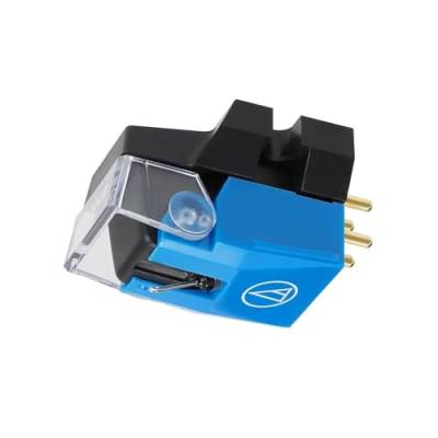 Audio-Technica VM510CB Dual-Moving-Magnet-Stereotonabnehmer mit konischer Nadel Blau von Audio-Technica