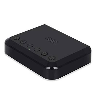 August WLAN Audio Receiver WR320- WiFi Bluetooth Multiroom Adapter für Lautsprechersysteme-kabelgebundene Lautsprecher in drahtlose Konvertieren-Aux Ethernet-kompatibel mit Airplay Spotify Radio DLNA von August