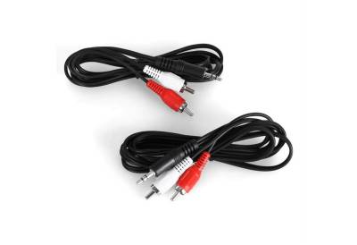 Auna cinch - jack Audio-Kabel,  jeweils Stereo-Cinch-zu-3,5mm-Klinke, Cinch-zu-3,5mm-Klinke-Kabel (1.5 cm) von Auna