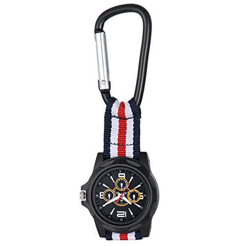 Avaner Karabinerhaken für Klettern / Sportuhren / Taschenuhr mit Clip/Taschenuhr, Kompass, für Wandern, Reisen, Outdoor, von Avaner