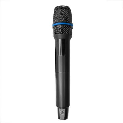 Aveek Wireless Microphone Only for Mic Input,UHF Metal Dynamic Handheld Multipurpose Mic with Rechargeable Receiver,160ft Range,Amplifier Speaker,Mixer-Blue(1 Pack) von Aveek