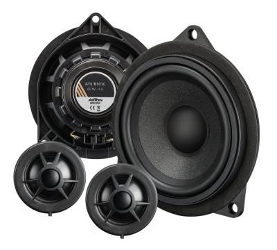 Axton ATS-B101C SPECIFIC 2-Wege 10cm Kompo Lautsprecher System für BMW Auto-Lautsprecher (60 W, 10cm, MAX: Watt) von Axton