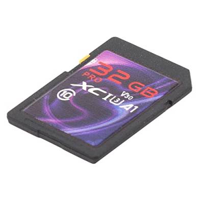 Azwamkue 32 GB Speicherkarte U3 20M-60M High-Speed-Flash-Speicherkarte für Kameras Sport DV Fahren Recorder Lautsprecher Endoskope von Azwamkue