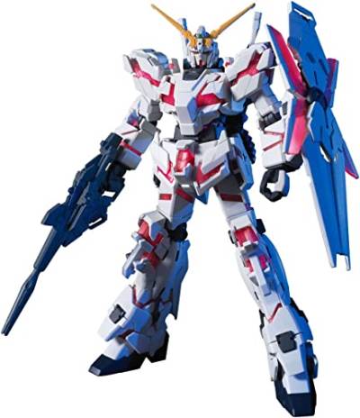 BANDAI BAS5057399 Modell Gunpla-Gundam-1/144 HGUC RX-0 Unicorn Gundam (Destroy Mode) -Bauroboter-MK57399/5057399, Multiple von BANDAI