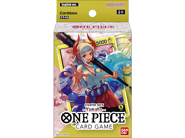 BANDAI One Piece Card Game - Yamato Starter Deck (ST09) (Einzelartikel) Sammelkartenspiel von BANDAI