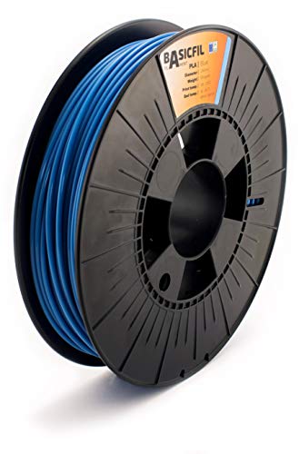BASICFIL PLA (3D Drucker Filament), 2.85mm, 500g, Blau (Blue) von BASICFIL