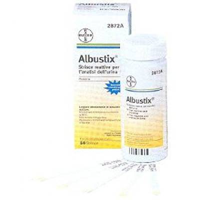 Albustix Proteinas 50 Tiras A2872C52 von BAYER