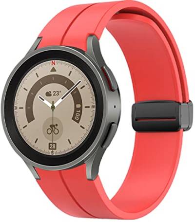 BBZ Galaxy Watch 5 Armband,Galaxy Watch 6 Armband,20mm Silikon Ersatzband Armband Uhrenarmband Uhrarmband Strap für Galaxy Watch 4 40mm 44mm / Watch 4 Classic 42mm 46mm /Watch 3 41mm von BBZ