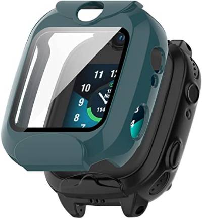 BBZ Kompatibel mit Xplora XGO2 Displayschutzfolie, Smartwatch-Hülle, Beutel, Kratzfeste Beschichtung, PC-Hülle, Stoßstange für Xplora XGO2 Watch von BBZ