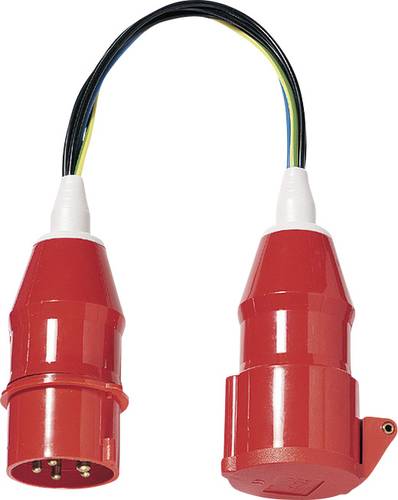 Beha Amprobe 1236D Messadapter CEE-Stecker 32A 5polig - CEE-Kupplung 32A 5polig von BEHA AMPROBE