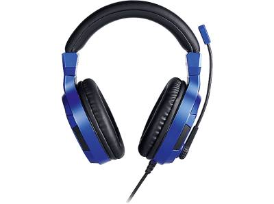 BIGBEN PS4 Stereo-Headset V3, Over-ear Gaming Headset Blau von BIGBEN