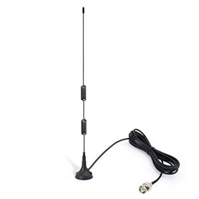 Bingfu VHF UHF Polizei Scanner Antenne Amateurfunk Heim Mobilfunk Scanner Antenne Magnetfuß BNC Stecker Antenne Kompatibel mit Uniden Bearcat Whistler Radio Shack Auto LKW Polizei Scanner von BINGFU