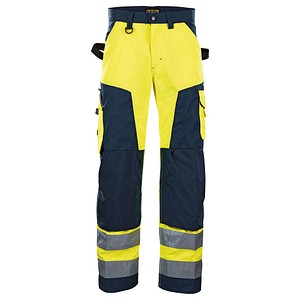 BLAKLÄDER® Herren Warnschutzhose 1566 gelb, marine Größe 30 von BLAKLÄDER®