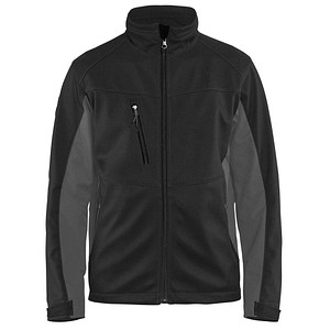 BLAKLÄDER® unisex Softshelljacke 4950 schwarz, dunkelgrau Größe M von BLAKLÄDER®