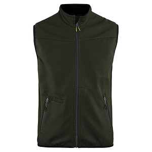 BLAKLÄDER® unisex Softshellweste 3850 olive, schwarz Größe L von BLAKLÄDER®