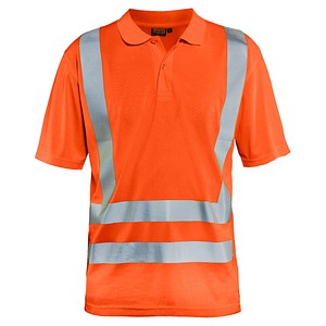 BLAKLÄDER® unisex Warnschutz Shirt 3391 orange Größe 2XL von BLAKLÄDER®