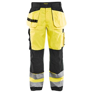 BLAKLÄDER® unisex Warnschutzhose HIGH-VIS "1533" gelb, schwarz Größe 52 von BLAKLÄDER®