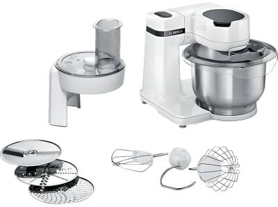 BOSCH MUMS2EW01 Küchenmaschine White (Rührschüsselkapazität: 3,8 l, 700 Watt) von BOSCH