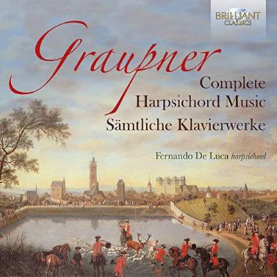 Graupner:Complete Harpsichord Music von BRILLIANT CLASSICS