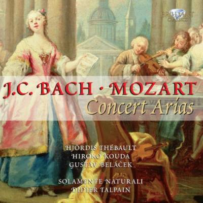 Mozart/J.C Bach : Konzert Arien von BRILLIANT CLASSICS