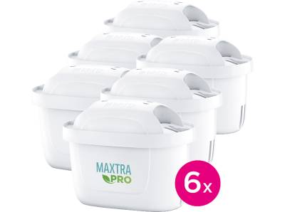 BRITA MAXTRA PRO All-in-1 Pack6 Filterkartuschen, Weiß von BRITA