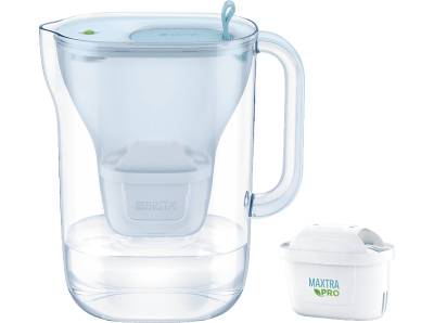 BRITA Style eco inkl. 1 MAXTRA PRO All-in-1 Wasserfilter, Gletscherblau von BRITA