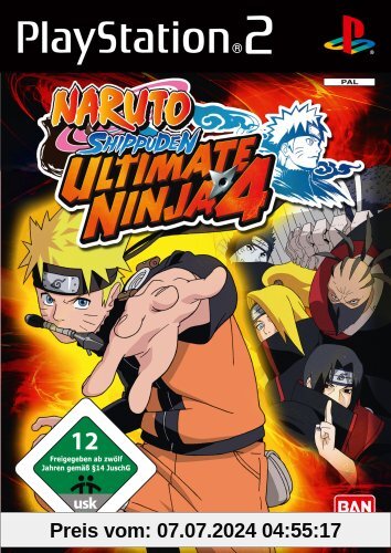 Naruto Shippuden: Ultimate Ninja 4 von Bandai