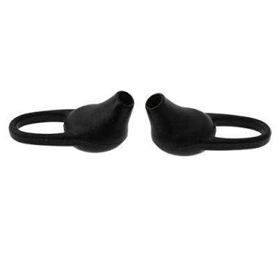 Baoblaze 2X 1 Pair Universal in Ear Headset Ohrhörer Abdeckung & Haken Eartip Schwarz von Baoblaze