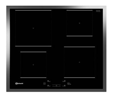 Bauknecht Induktions-Kochfeld BQ 2760S FT / Booster/ Touch Control /Simmer-Funktion / Restwärmeanzeige/ flacher Edelstahl-Rahmen von Bauknecht