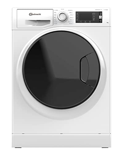 Bauknecht WM Sense 9A Waschmaschine Frontlader/8kg/Active Care Color+/kraftvolle Fleckentfernung/Dampf Programme/Steam Hygiene mit Antivirus/Steam Ref, Weiß [Energieklasse A] von Bauknecht