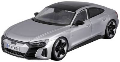 Bburago Audi RS e-tron GT 2022, silber 1:18 Modellauto von Bburago