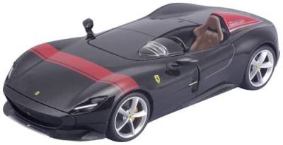 Bburago Ferrari R&P Monza SP1, schwarz/rot 1:20 Modellauto von Bburago