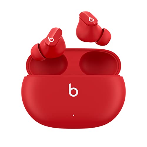 Beats Studio Buds – Komplett kabellose Bluetooth In-Ear Kopfhörer mit Noise-Cancelling – schweißbeständige, kompatibel mit Apple und Android, Bluetooth der Klasse 1, integriertes Mikrofon – Beats Rot von Beats by Dr. Dre