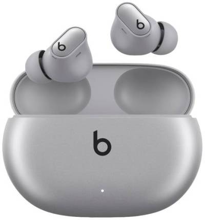 Beats Studio Buds Plus HiFi In Ear Kopfhörer Bluetooth® Stereo Silber Noise Cancelling, Mikrofon-R von Beats
