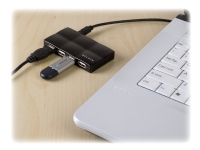 Belkin F5U701-BLK, USB 2.0, 480 Mbit/s, Schwarz von Belkin Components