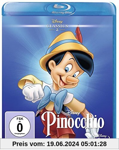 Pinocchio - Disney Classics [Blu-ray] von Ben Sharpsteen
